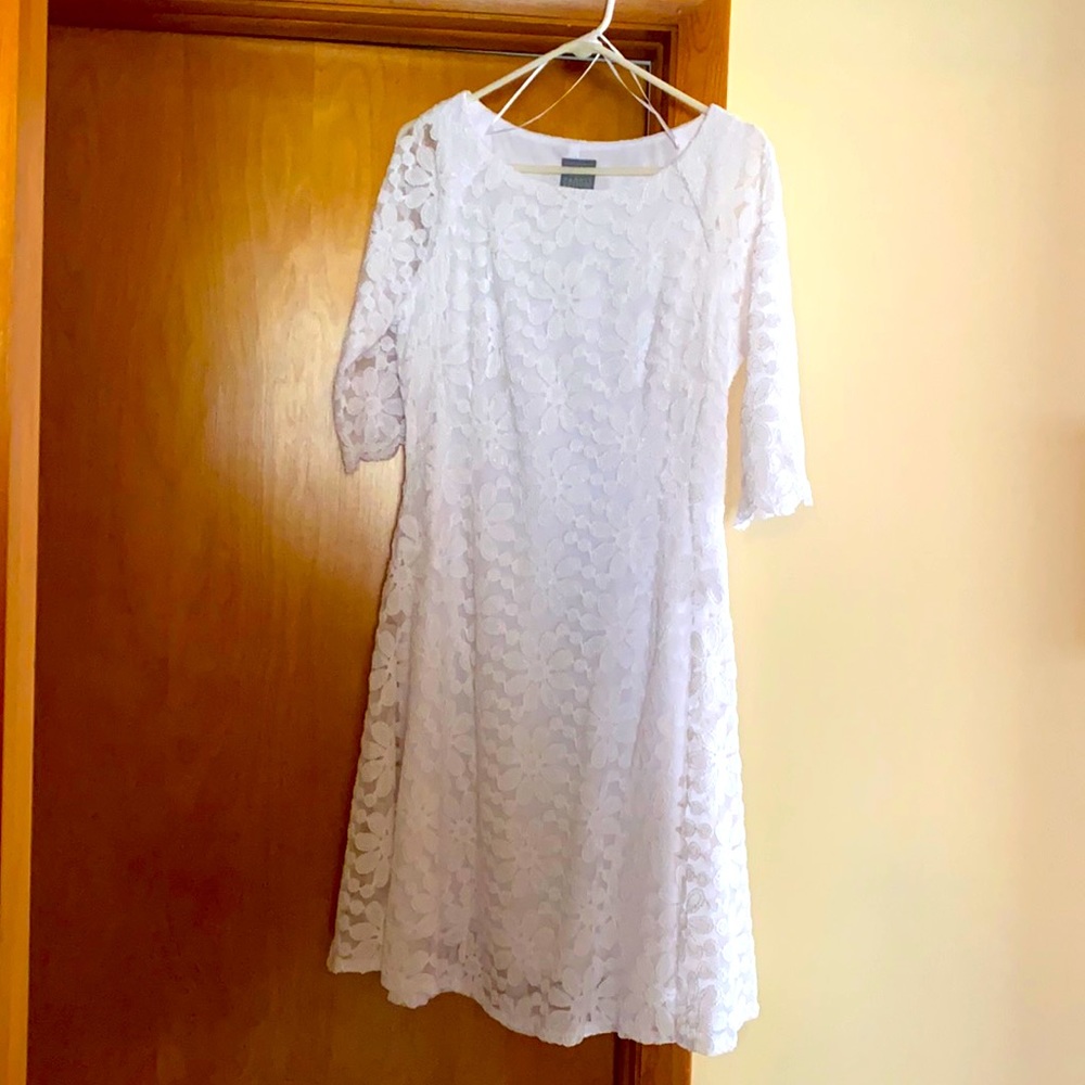 White lace dress NWT